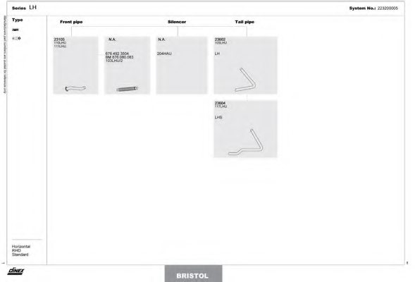 DINEX 223200005 Exhaust System